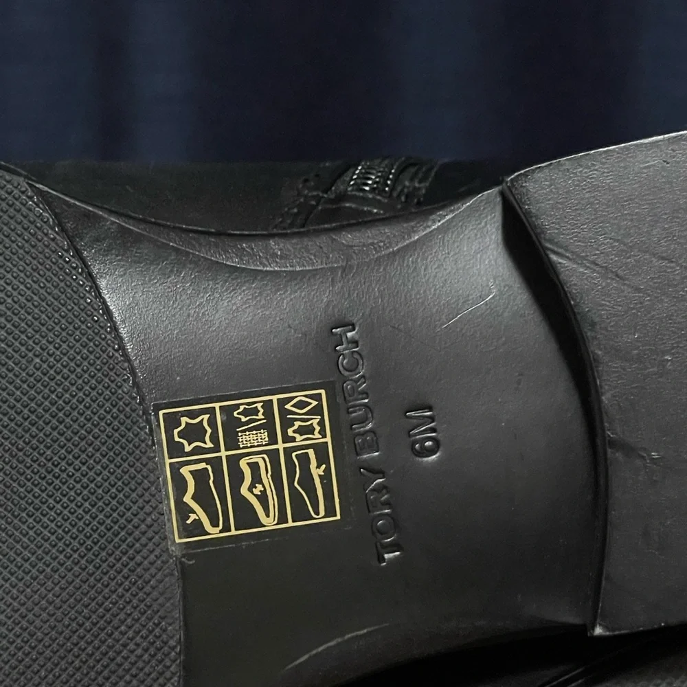 Tory Burch Everly Strap Riding Boots